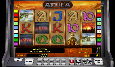 Игровой автомат Attila играть онлайн бесплатно