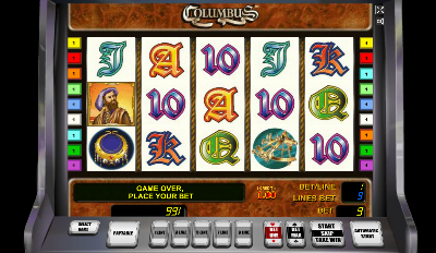Игровой автомат Columbus играть онлайн бесплатно